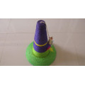 Green and Purple Sisal Pillar, Cat Toys